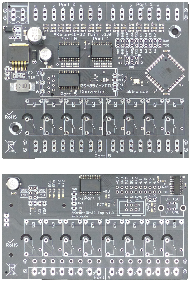 AKtron-IO-32 Bausatz (steckbar)